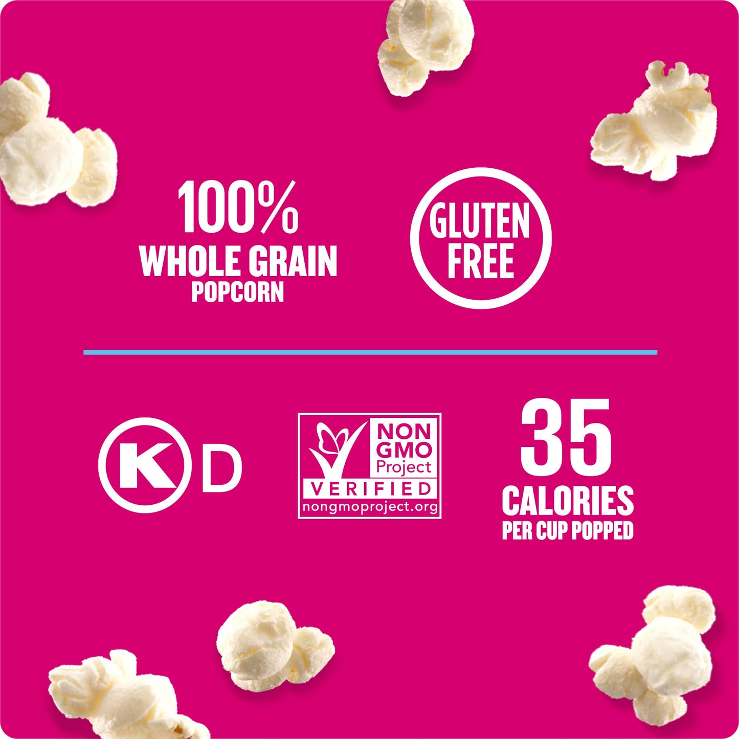 Angies BOOMCHICKAPOP Sea Salt Microwave Popcorn, 6 Count, 3.29 oz Bags, Lightly Salted, Snack Size