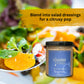 Cloister Honey Whipped Honey - Tangerine (9 Oz) | Hand Crafted | Raw Artisan Honey | 100% Pure, Raw & Unfiltered | All Natural |