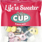 By The Cup English Licorice Allsorts Candy, 10 Oz Bulk Bag