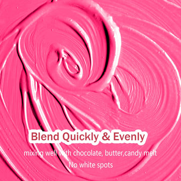 Hot Pink Oil Based Food Coloring For Chocolates Melts - 30Ml Tasteless Liquid Edible Oils Food Dye Candy Cookies Decorating,Vivi