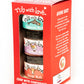 Rub with Love Everyday Meat Rubs Gift Set - 3 Jars, 3.5 Ounce Each, Grilling & BBQ Spices for Salmon, Chicken, and Steak