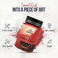 Bakeebake Luster Dust Edible 15G - Edible Glitter For Drinks & Desserts - Gluten Free Edible Red Dust For Cake Decorating - Tast