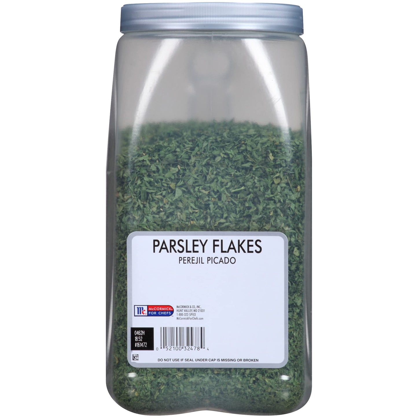 McCormick Culinary Dried Parsley Flakes, 10 oz - One 10 Ounce Container of Dried Chopped Parsley Leaves, Use As Substitute for F