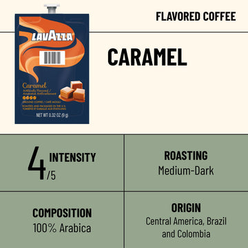 Flavia Lavazza Caramel Coffee Freshpacks works only with Flavia malt-inspired (Case of 76)