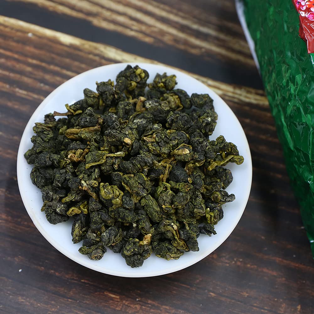 Tearelae - Taiwan Tea Alishan Oolong Tea Loose Leaf - 8.8Oz/250G - Authentic Natural High Mountain Green Tea - Chinese Tea Loose