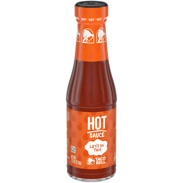 Taco Bell Hot Sauce (12 ct Pack, 7.5 oz Bottles)