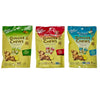 Ginger Chews Mango, Blood Orange, Pineapple Coconut, Candied Ginger (Variety 3 packs, 4 oz each), All Natural, Gluten Free, Vega
