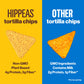 Hippeas Chickpea Tortilla Chips, Rockin Ranch, 1 Ounce (Pack of 18), 3g Protein, 3g Fiber, Vegan, Gluten-Free, Crunchy, Plant Pr
