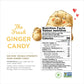 The Ginger People GIN GINS Double Strength Ginger Hard Candy – 100% Natural – 4.5oz (Pack of 12)