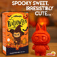 Labudabu Halloween Chocolate Pumpkin Candy – Belgian Chocolate Gourmet Bar 40G With Pumpkin Purée Filling – Trick Or Treat Party Favor & Gift Box For Kids And Mature-Themeds,Thanksgiving, Christmas