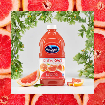 Ocean Spray Ruby Red G fruit Drink, 64-Ounce Bottles, Pack of 8