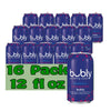 Bubly Blueberry Pomegranate Flavored Sparkling Water 12 fl oz Aluminum Can 16 Pack