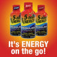 5-hour ENERGY Shot, Regular Strength, Berry Flavor, 1.93 oz, Pack of 48