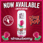 Wild Bills Strawberry Ring Pop Craft Soda – Pure Cane Sugar, Caffeine Free, Vegan – 12 Oz Cans, 12 Pack