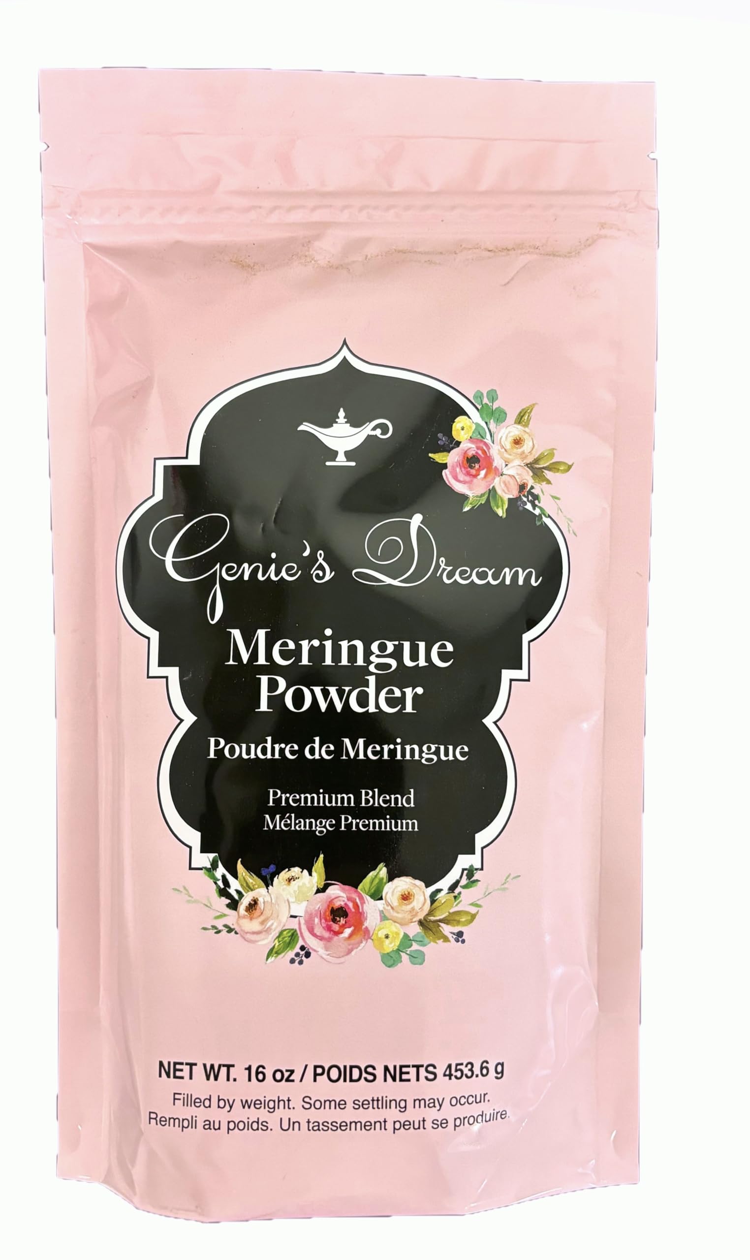 Genie'S Dream Premium Meringue Powder, 16Oz (1Lb) Pouch