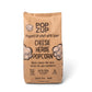 Popzup Popcorn Two Bags - Popped & Seasoned By Hand With Pure And Simple Ingredients, Gluten Free And Non-Gmo (Cheesie Herbie)