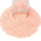 Mystic Sprinkles Solid Color Nonpareils 3.8Oz Bottle (Pleasantly Peach)