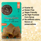 For Snackers Only Peanut Butter Bites - Gluten Free & Vegan - 8 Count Individually Wrapped Snacks