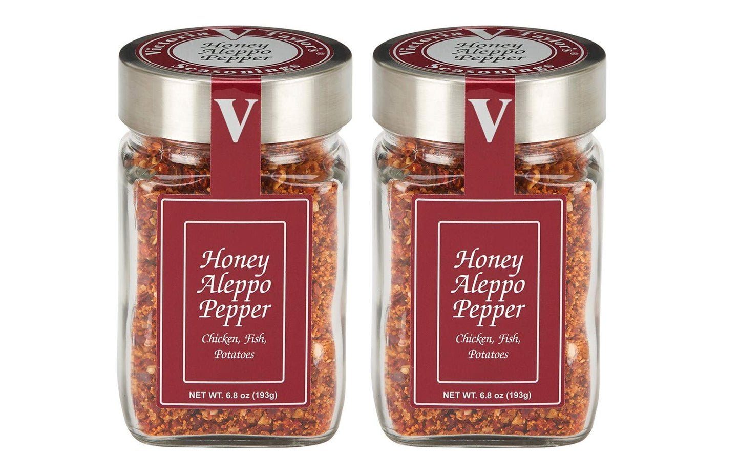 Honey Aleppo Pepper- 6.8 Oz. Jar (Pack Of 2) -A Sweet And Savory Unique Seasoning Blend With A Touch Of Heat. There Is Nothing L