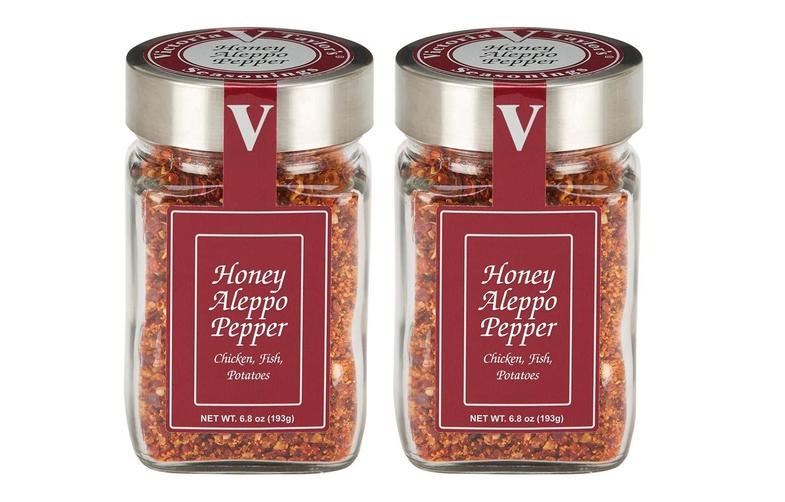 Honey Aleppo Pepper- 6.8 Oz. Jar (Pack Of 2) -A Sweet And Savory Unique Seasoning Blend With A Touch Of Heat. There Is Nothing L