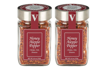 Honey Aleppo Pepper- 6.8 Oz. Jar (Pack Of 2) -A Sweet And Savory Unique Seasoning Blend With A Touch Of Heat. There Is Nothing L