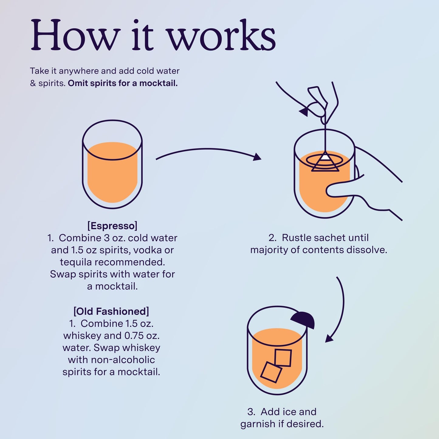 SAYSO Cocktail Tea Bags - Instant Mixers, Organic Ingredients - 16 Count (Pack of 2)