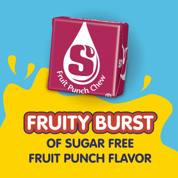 Starburst Singles To Go Powdered Drink Mix, Fruit Punch, 6 Boxes With 6 Packets Each - 36 Total Servings, Sugar-Free Drink Powde