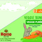 Holle Organic Baby Food Pouches - Veggie Bunny Baby Puree With Carrots, Peas And Sweet Potato - (6 Pack) Organic Baby Snacks + F