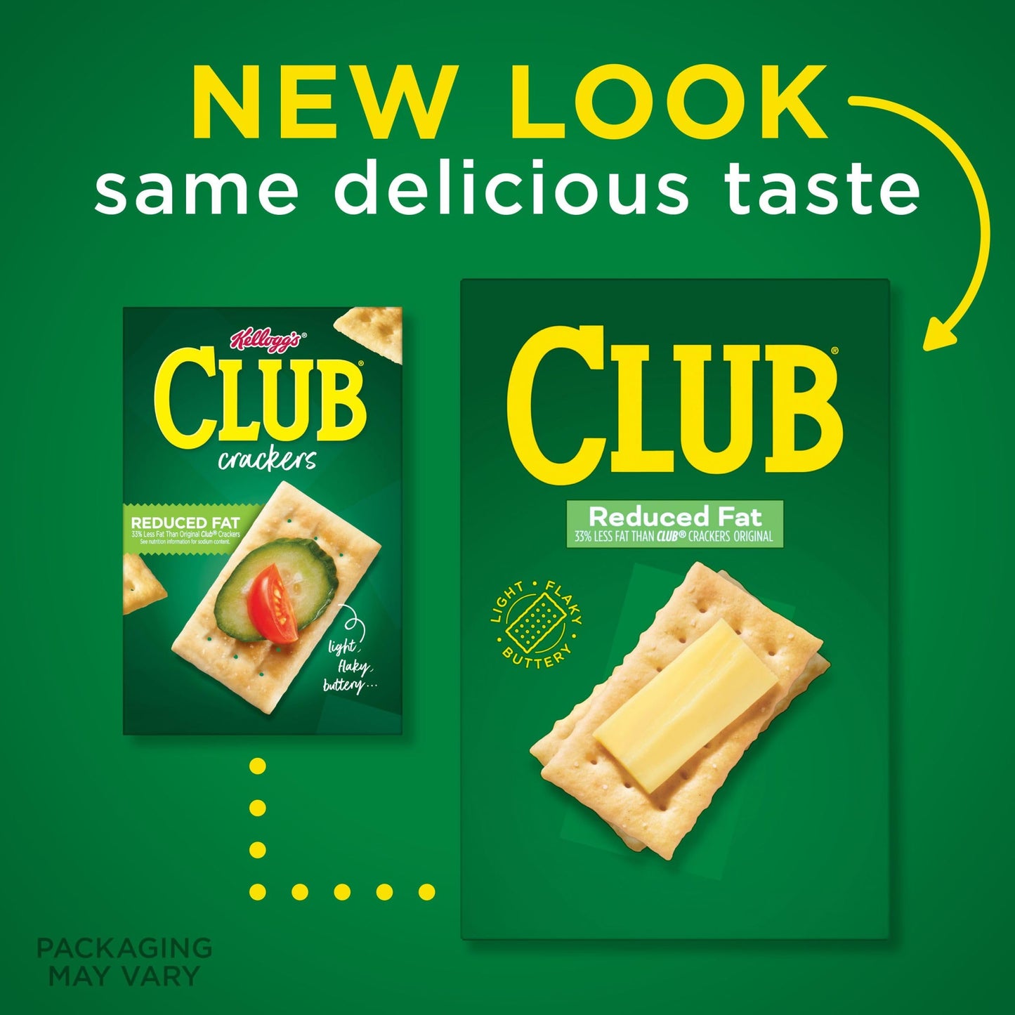 Club Crackers, Snack Crackers, Party Snacks, Reduced Fat, 11.7Oz Box (1 Box)