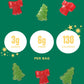 SmartSweets Merry Mix Gummy Candy: 1.8oz (Pack of 14)  Gummy Candy with Low Sugar  Low Calorie  No Artificial Sweeteners  Plant-Based  Gluten-Free  Healthy Snack for Kids & mature-themeds  Holiday Treat