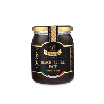 La Rustichella - Black Truffle Pat 17.64 oz (500 gr) - 100% Made in Italy | Vegan, Gluten-Free, Cholesterol-Free