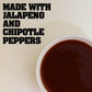 WHOOP ASS Premium Chipotle Fire Hot Sauce - 5.6 oz - Gourmet Gift for Hot Sauce Fans