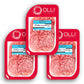 Olli Salumeria, Pre-Sliced Salami, Genoa - Seasoned With Salt and White Pepper (4 oz, 3 Pack)