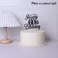 Rssta i Birthday Cake Topper Black Glitter 60 & Fabulous, Celebrating 60th Birthday, Model XM063-new-Black 60th