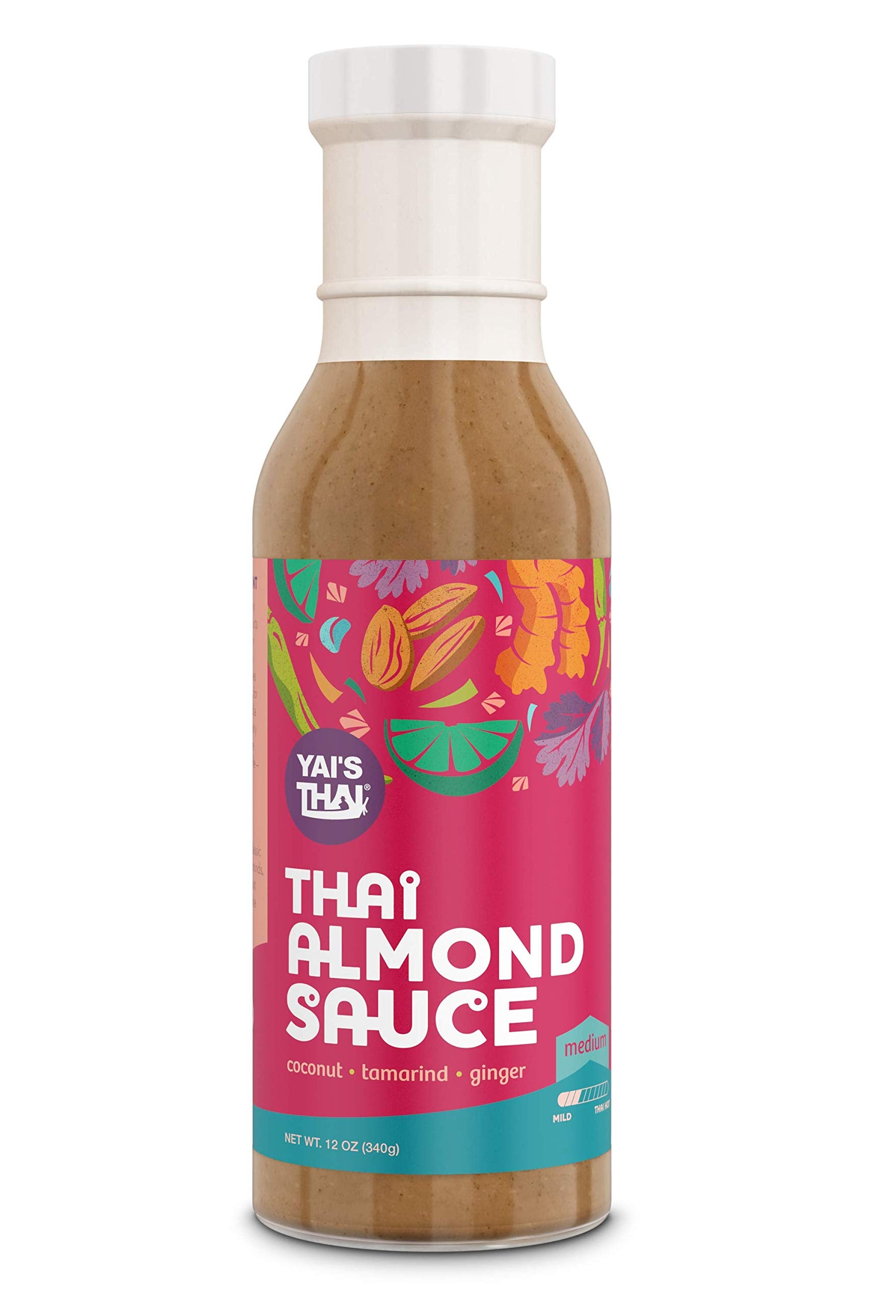 Yai'S Thai Almond Sauce 12 Ounce Bottle