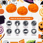 EORA Halloween Lollipop Suckers Candy, 42 Count, Pumpkin Shaped, Individually Wrapped, Orange, Model QWLH-HLPO-8G42