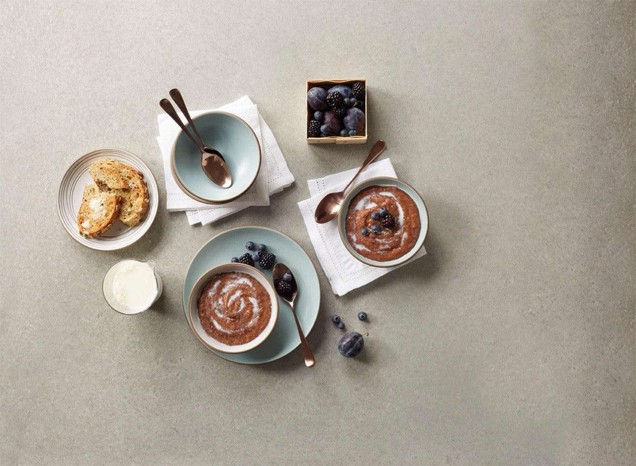 Malt-O-Meal Chocolate Hot Wheat Cereal, Instant Porridge, 28 OZ, Brown, with Folic Acid and Iron, Quick Breakfast