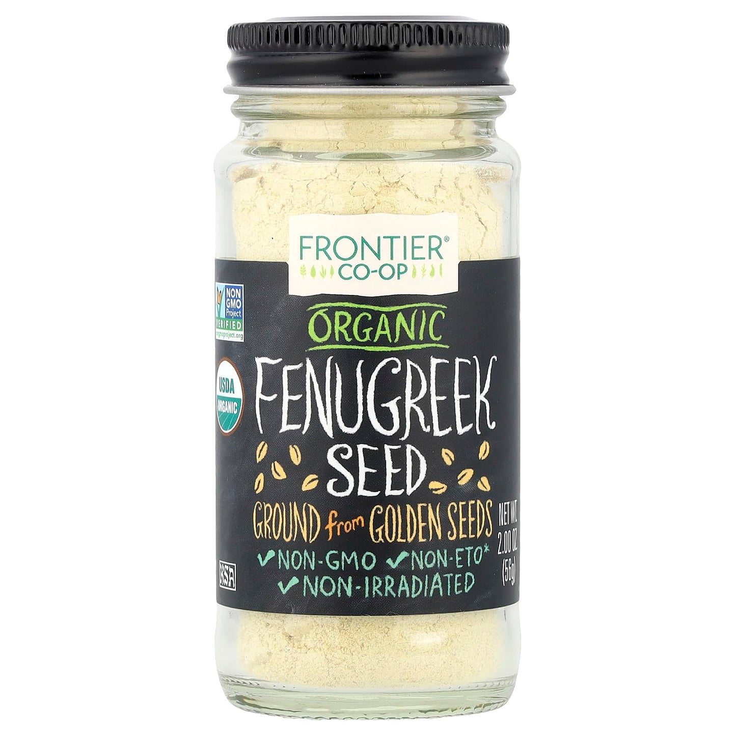 Frontier Natural Products Fenugreek Seed Og Ground 2-Ounce