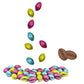 The Dreidel Company Easter Chocolate Eggs, Multicolored Foil Wrapped Milk Chocolate, Kosher Certified Dairy (1 Pound)