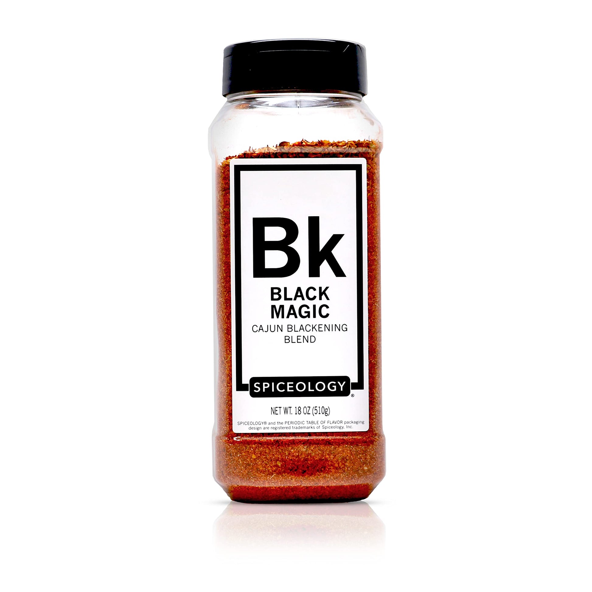 Spiceology - Black Magic - Cajun Blackening Spice Blend - Spicy Creole Dry Rub and Seasoning - Use On: Beef, Chicken, Mac N' Che