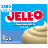 Jell-O Cheesecake Artificially Flavored Zero Sugar Instant Reduced Calorie Pudding & Pie Filling Mix, 1 oz. Box
