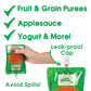 Disposable 6Oz Baby Food Storage Pouch Containers, 24 Pk- Write What You Want Squeezable Pouches- Make Homemade Organic Food For