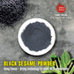 VIETFARMFOOD Black Sesame Powder, Pure Freeze-Dried Vegetable Powder, 5.29 oz (150g)