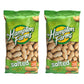 Hampton Farms - USA Grown All-Natural - Fancy Roasted In-Shell Salted Peanuts - 10 oz. Bags - 2 Pack