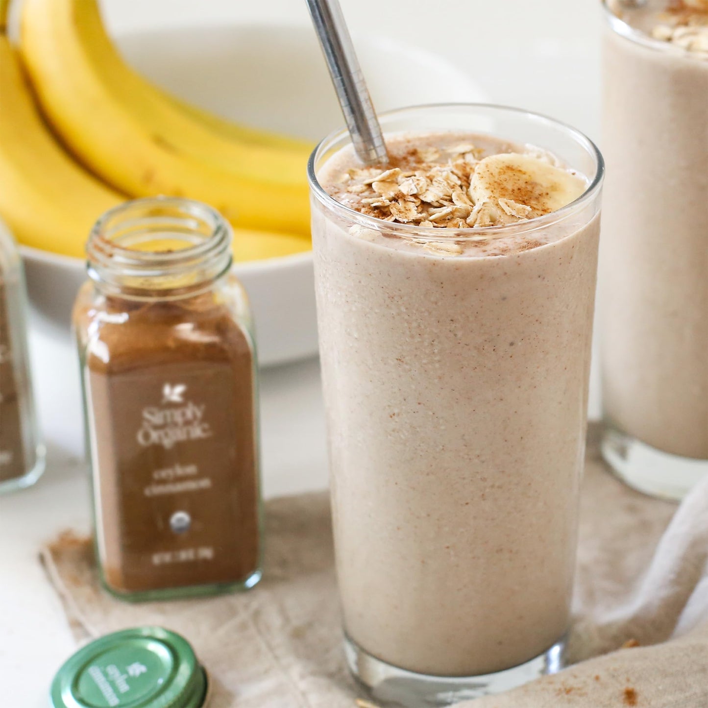 Simply Organic Ceylon Ground Cinnamon, Non-GMO, Vegan, 2.08 oz (Pack of 3)