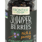 Frontier Co-Op Whole Juniper Berries, 1.28 Ounce Bottle, Rich And Piney For Soups, Marinades, Pickling And Sauerkraut