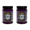 GOOD GOOD No Added Sugar Blackcurrant Jam - Keto Friendly Jelly - Low Carb, Low-Calorie and Vegan - Diabetic Friendly - 12oz / 3