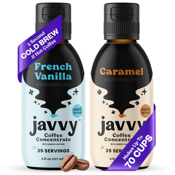 Coffee Concentrate - Cold Brew Coffee, Perfect for Hot or Iced Instant Coffees, Hot Drinks, Cold Brew Concentrate - French Vanil