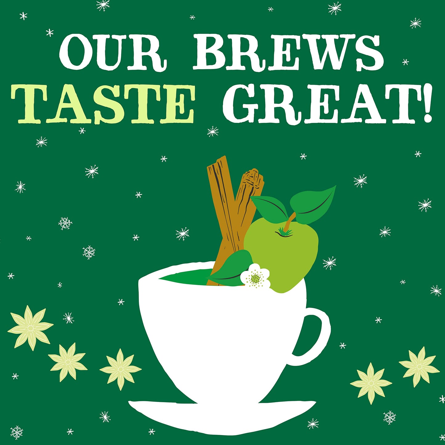 Clipper Natural Organic Herbal Tea, Winter Apple & Cinnamon, Caffeine Free, 20 Count Tea Bags