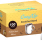 Cozy Up Medium Roast Coffee Pods, 100 Count, Compatible with Keurig K-Cup Brewers, Black, Model UE-001-1